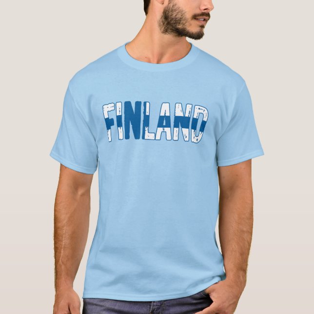Camiseta Finlandia Suomi (Anverso)