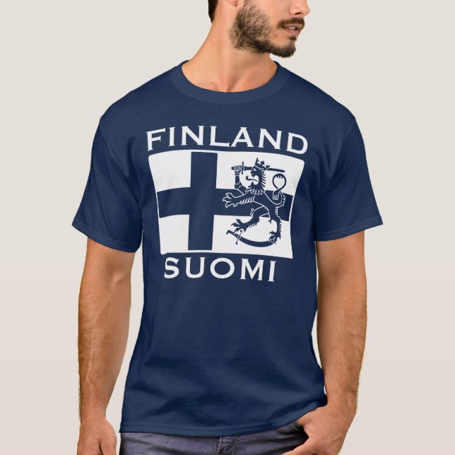Camiseta Finlandia Suomi (Anverso)