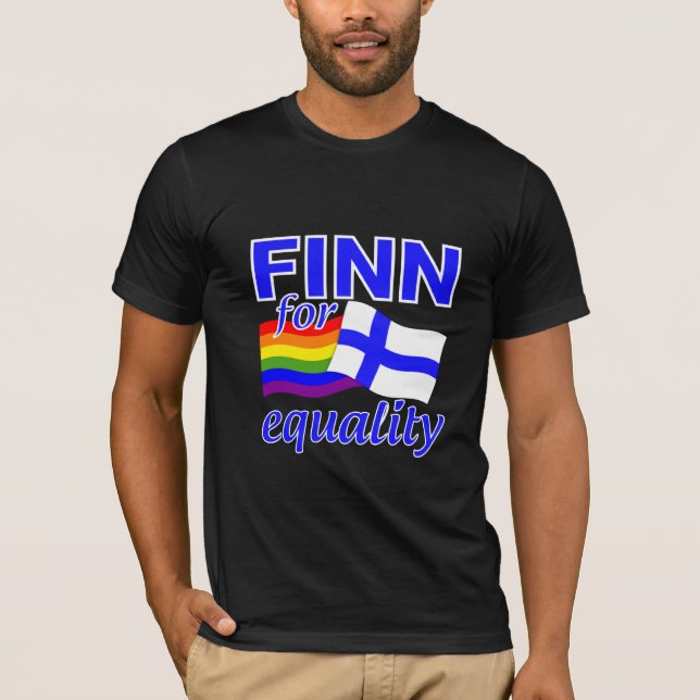 Camiseta Finn 4 Equality (Anverso)