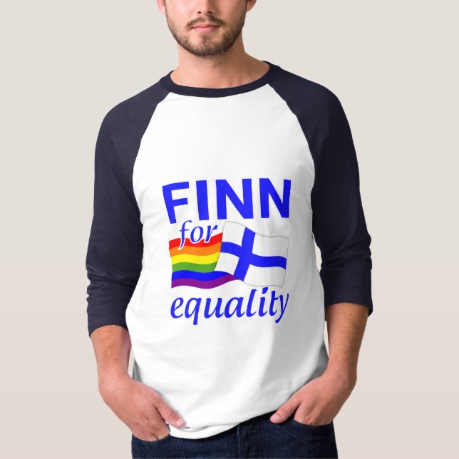 Camiseta Finn 4 Equality (Anverso)