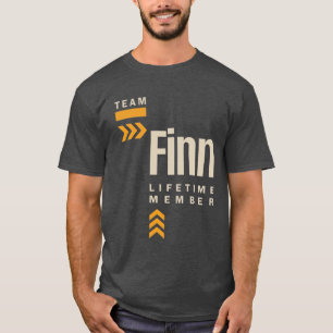 Camiseta Finn Nombre personalizado Regalo de cumpleaños