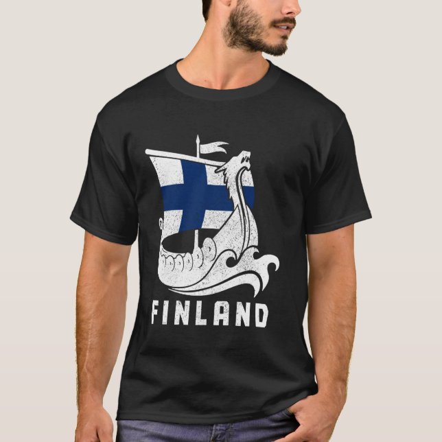 Camiseta Finn Suomi Sisu Souven, Bandera Finlandesa Víctima (Anverso)