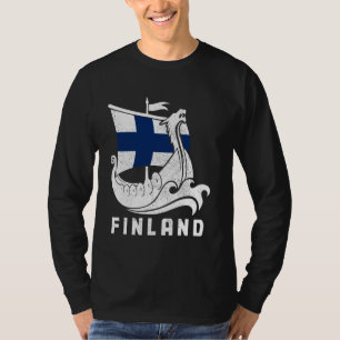 Camiseta Finn Suomi Sisu Souven, Bandera Finlandesa Víctima