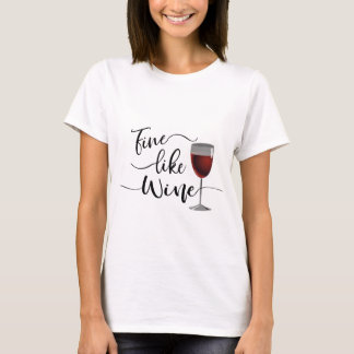 Camiseta Fino como el vino
