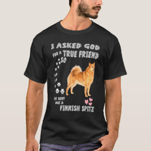 Camiseta Finsk Spets Mom Hung Dog Dad Costume Cute Finni