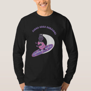 Camiseta Fiona El Bebé Hippo De Cincinnati Va De Surf