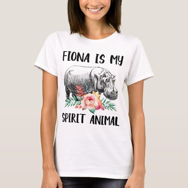 Camiseta Fiona es mi animal espiritual (Anverso)