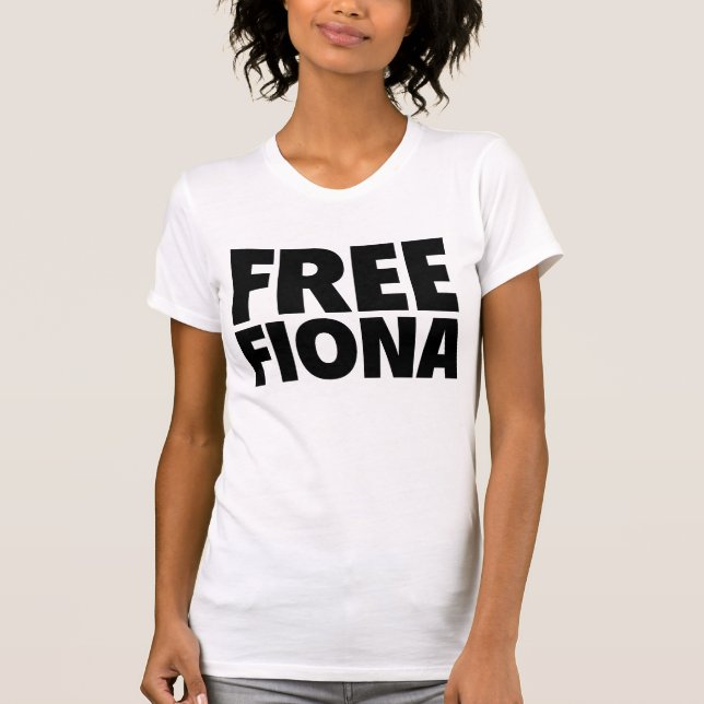 CAMISETA ¡FIONA LIBRE! (Anverso)