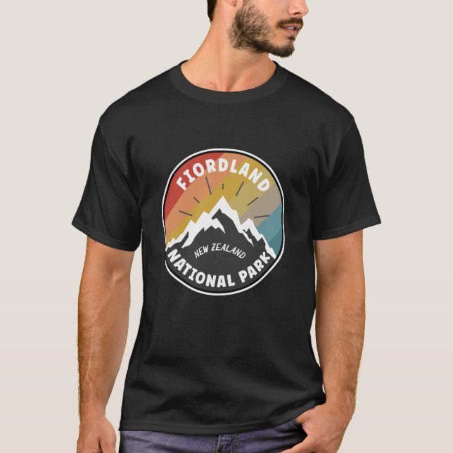 Camiseta Fiordland National Park New Zealand (Anverso)