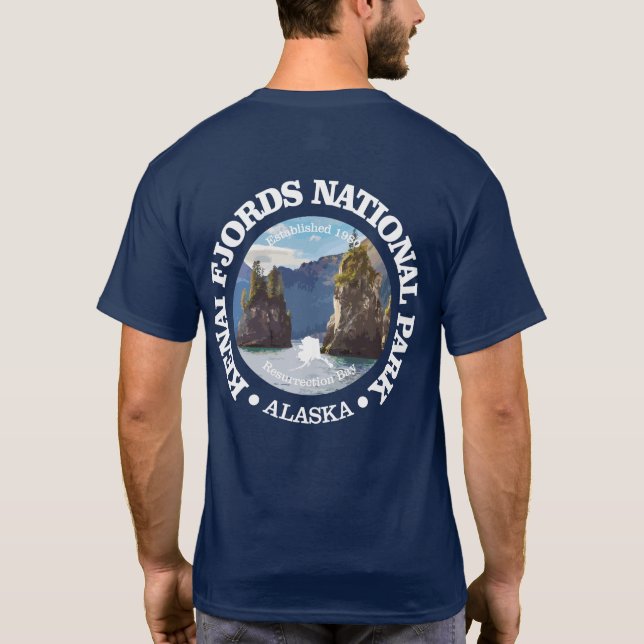Camiseta Fiordos de Kenai NP2 (Reverso)