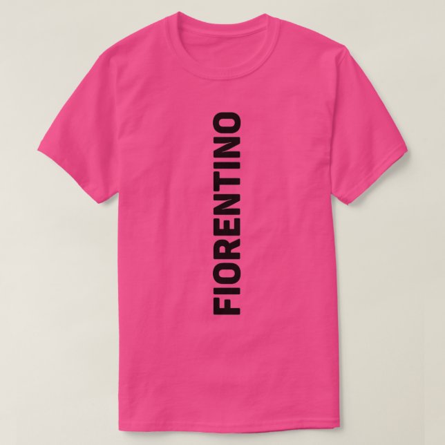 Camiseta Fiorentino (Diseño del anverso)