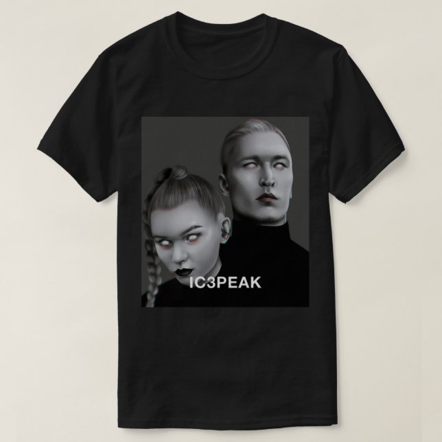 Camiseta Fiouris Show IC3PEAK sobre hielo Tour Mundial 2021 (Diseño del anverso)