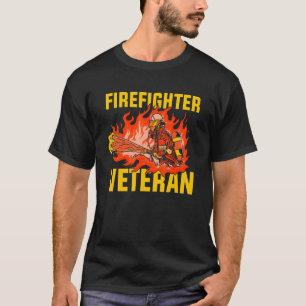 Camiseta Fir de retiro retirado de veterano bombero