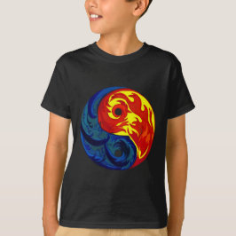 Camiseta Fire and Ice Yin-Yang