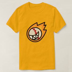 Camiseta Fire Baseball Smile T-Shirt 