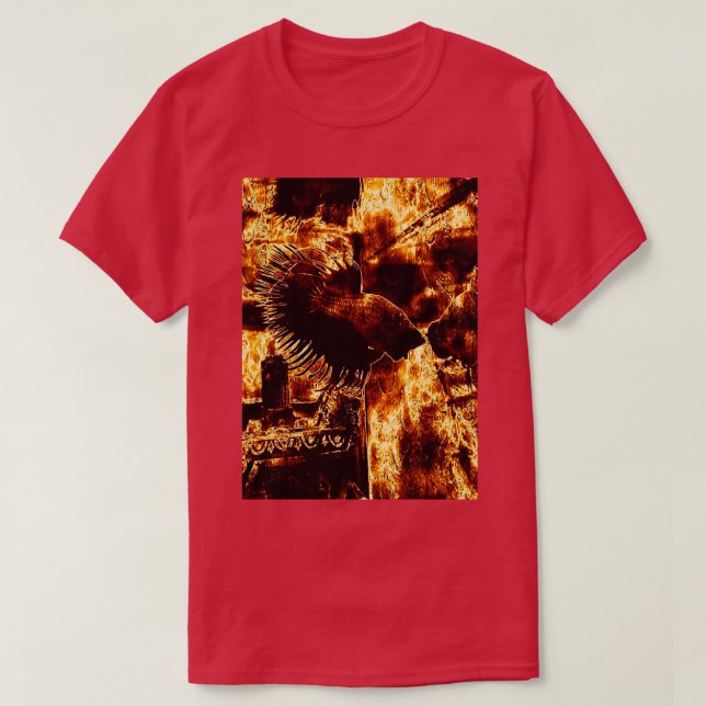 Camiseta Fire Betta (Diseño del anverso)