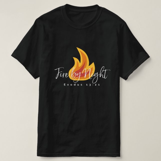 Camiseta Fire by Night T-Shirt (Diseño del anverso)