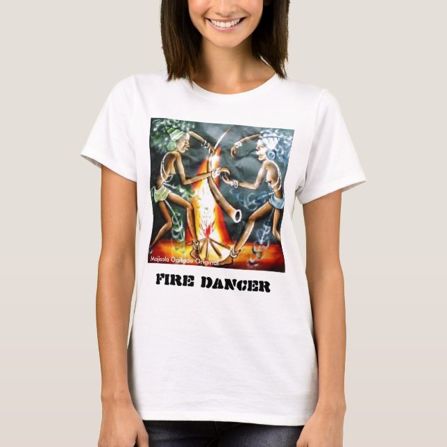 CAMISETA FIRE DANCER (Anverso)