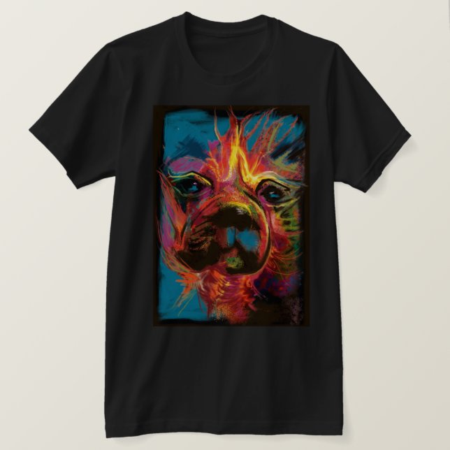 Camiseta Fire Dog T-Shirt (Anverso del diseño)