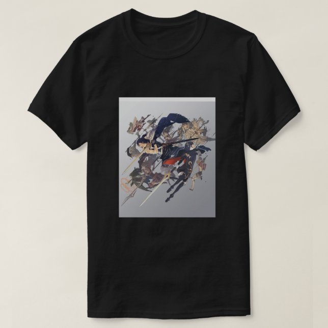 Camiseta Fire Emblem Awakening Box Art  Graphic (Diseño del anverso)