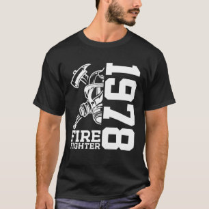 Camiseta Fire Fighter 1978 44 Years Fire Brigade 44th Birth