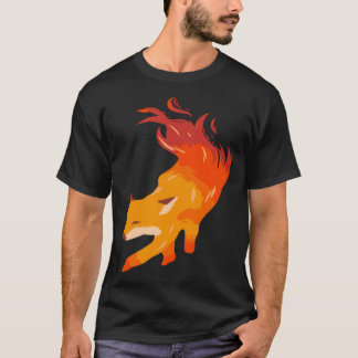 Camiseta Fire fox artist and fox fan