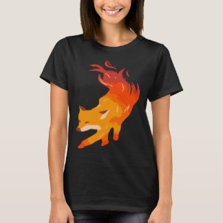 Camiseta Fire fox artist and fox fan