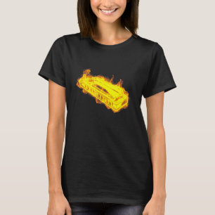 Camiseta Fire Harmonica flama músico jugador de Harmonica