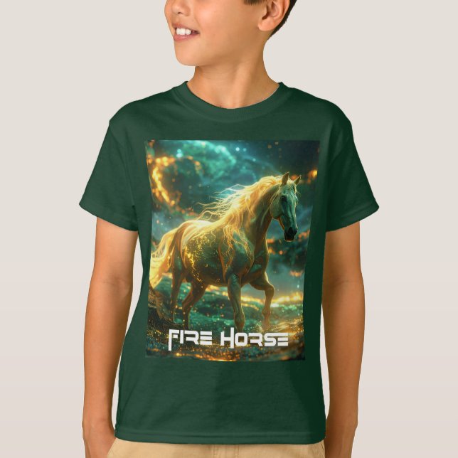 CAMISETA FIRE HORSE - CHINESE ZODIAC -  (Anverso)