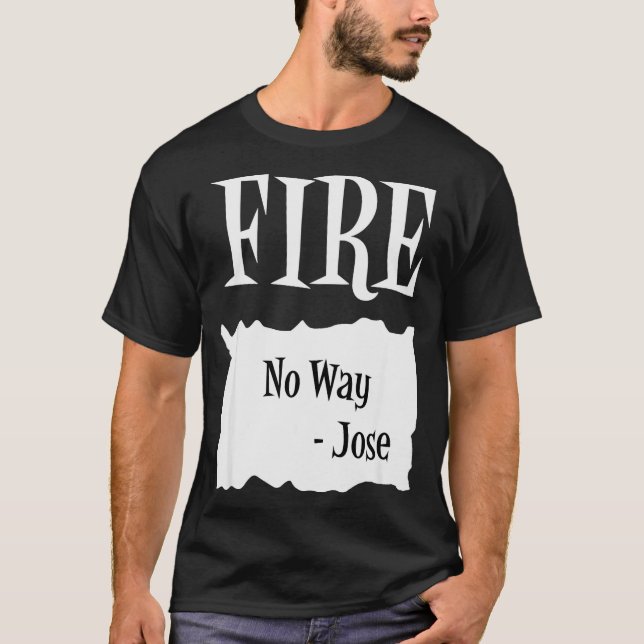 Camiseta Fire - Hot Packet Halloween Taco Costume  (Anverso)