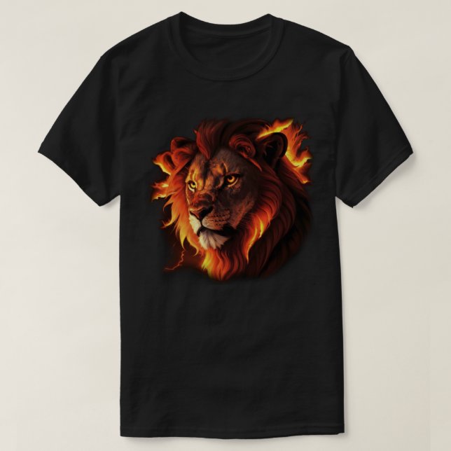 Camiseta Fire Lyon (Diseño del anverso)