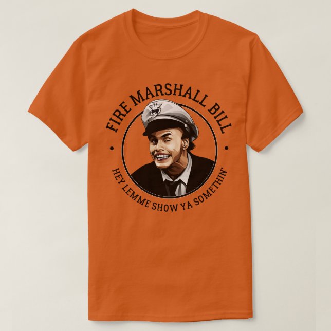Camiseta Fire Marshall Bill (Diseño del anverso)