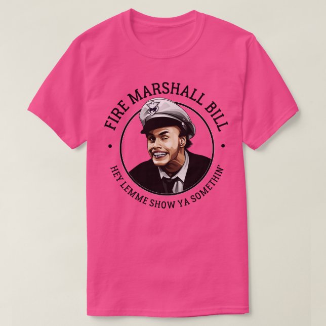 Camiseta Fire Marshall Bill (Diseño del anverso)