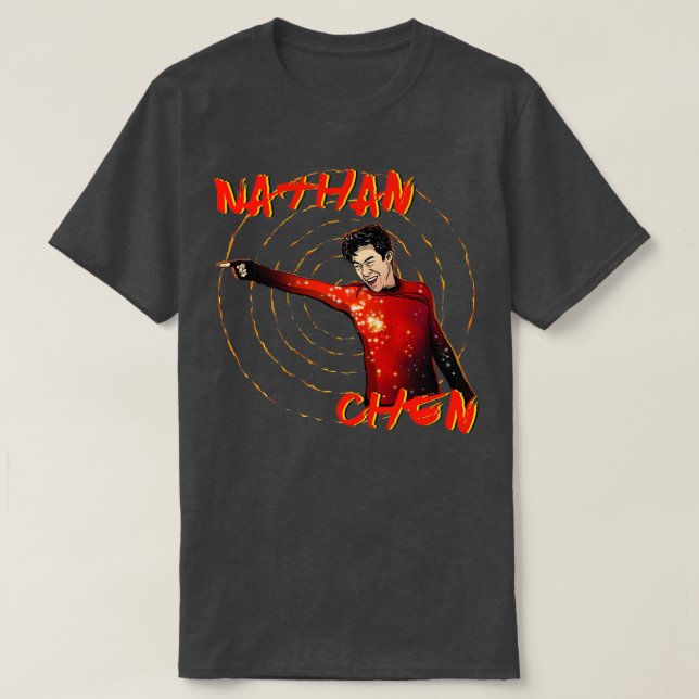 Camiseta Fire Nathan (Diseño del anverso)