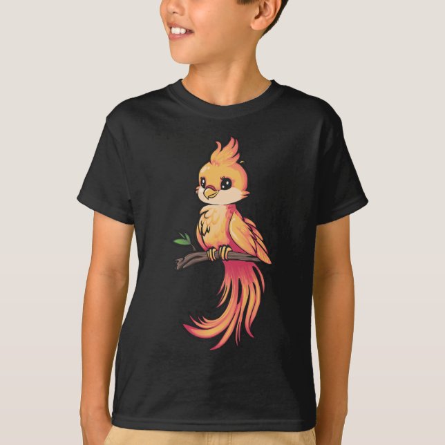 Camiseta Fire Phoenix - Fantasía (Anverso)