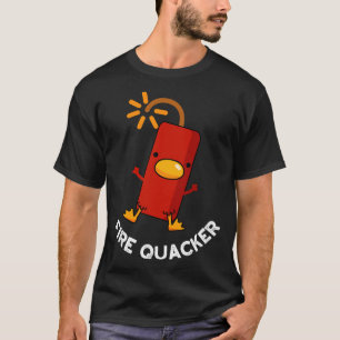 Camiseta Fire Quacker Funny Fireworks Pun