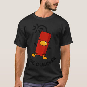 Camiseta Fire Quacker Funny Fireworks Pun 1