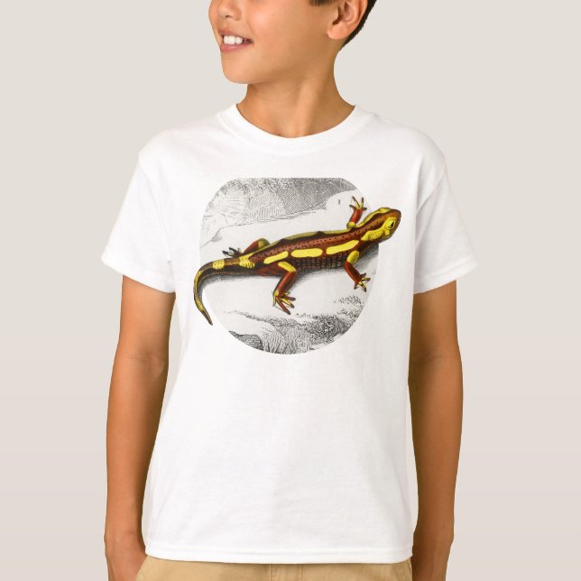 Camiseta Fire Salamander - Salamandra (Anverso)