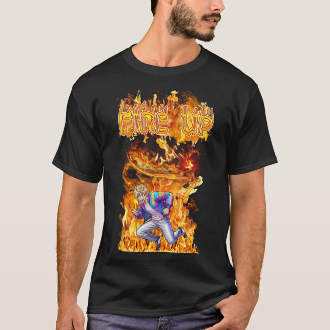 Camiseta Fire Up (Anverso)