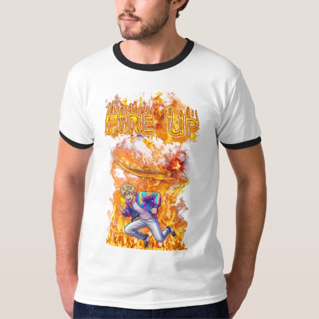 Camiseta Fire Up (Anverso)