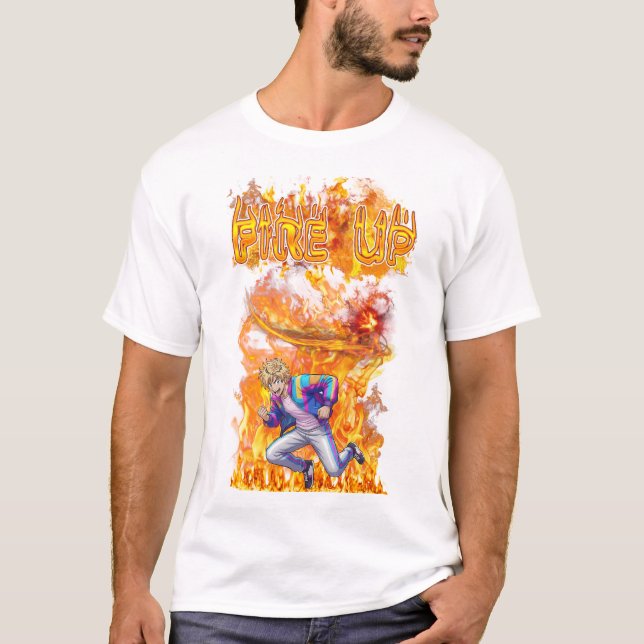 Camiseta Fire Up (Anverso)