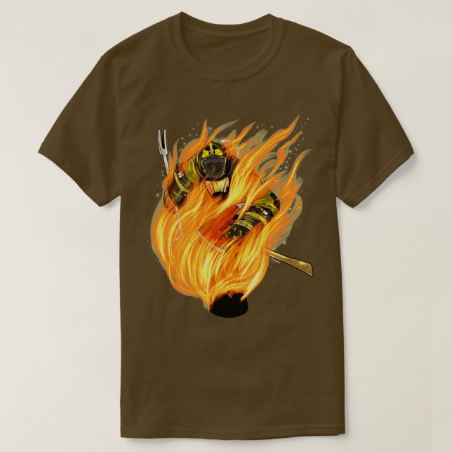 Camiseta Fire Walker (Diseño del anverso)