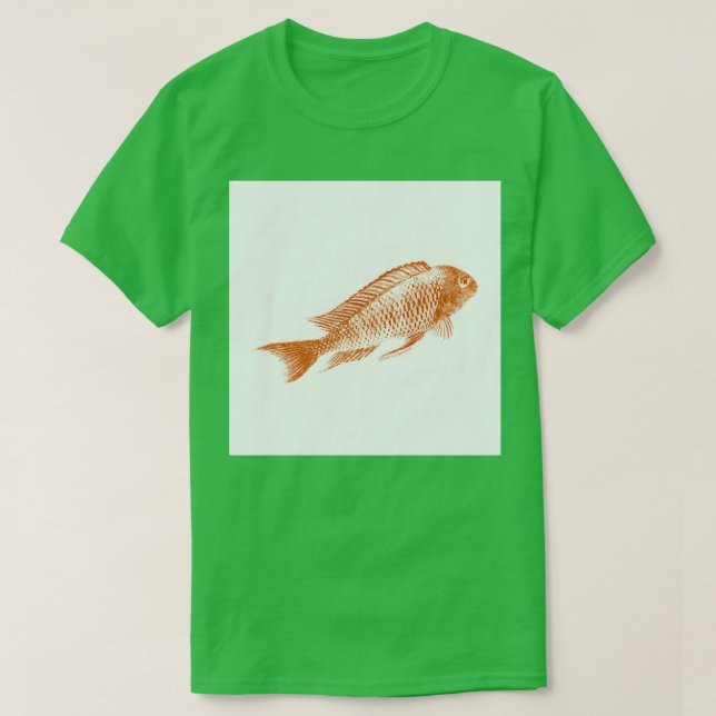 Camiseta firecracker tropheus cichlid (Diseño del anverso)