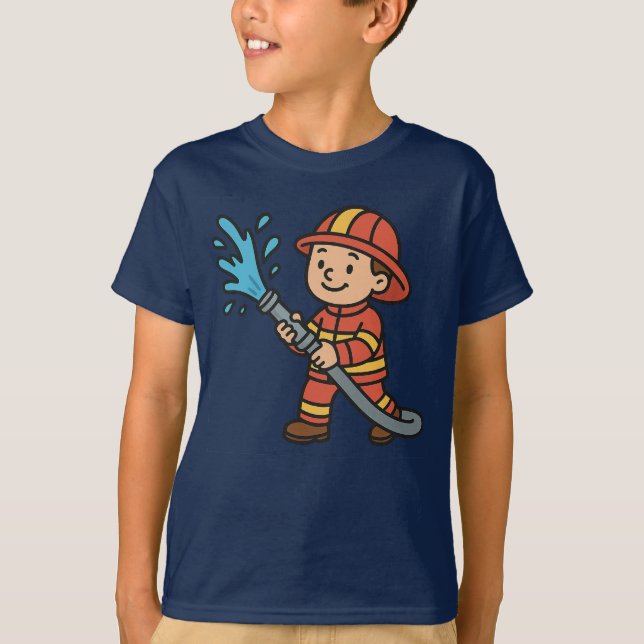 Camiseta Firefighter (Anverso)