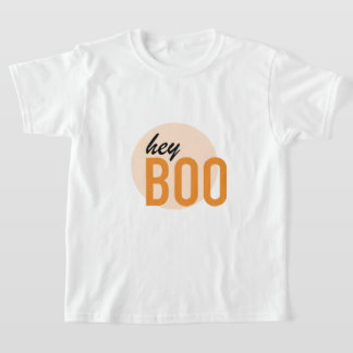 Camiseta firehai halloween hey boo personalizar