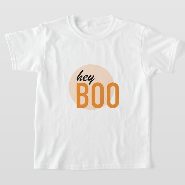 Camiseta firehai halloween hey boo personalizar (Distribución)