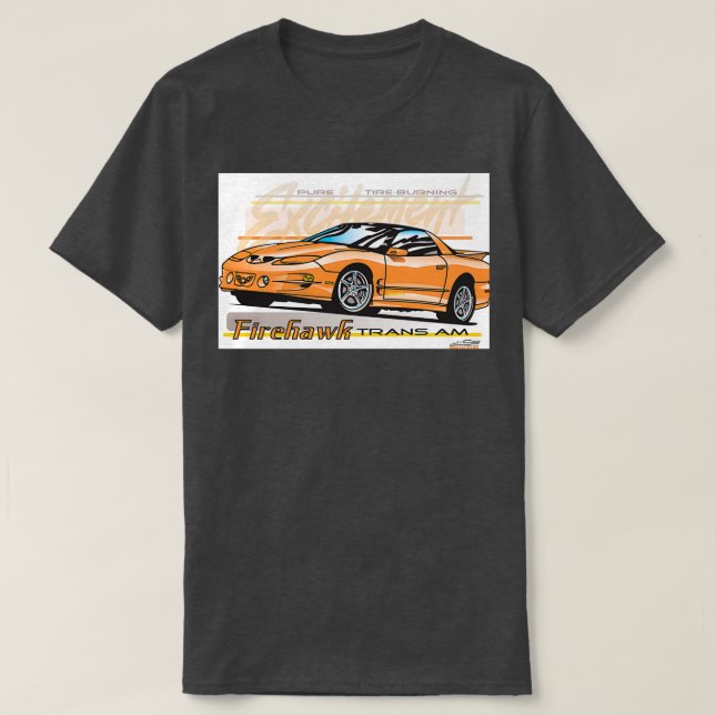 Camiseta Firehawk Trans Am (Diseño del anverso)