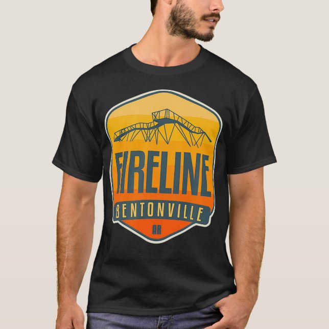 Camiseta Fireline  Bentonville, Arkansas  (Anverso)