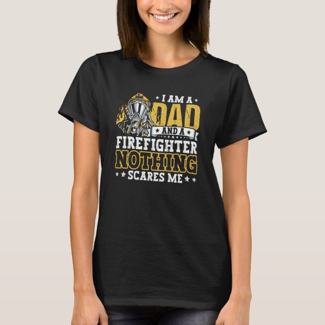Camiseta Fireman Apparel  Firefighter Firefighting for Men  (Anverso)