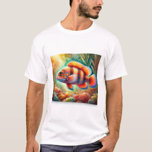Camiseta Firemouth fish 290824AREF125 - Watercolor